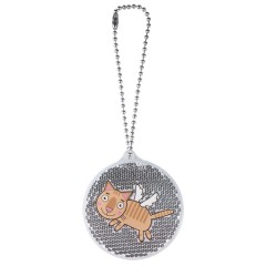 Пешеходный светоотражатель «Круг», белый