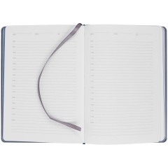 Ежедневник Spain Shall на заказ, недатированный, серый с синим