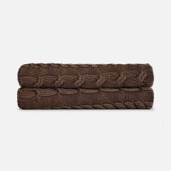 Плед Hygge, коричневый