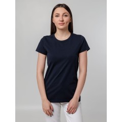 Футболка женская T-bolka Stretch Lady, темно-синяя (navy)