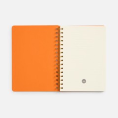 Ежедневник Spiral, недатированный, оранжевый