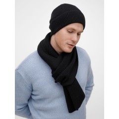 Шарф Nobilis Mono, черный