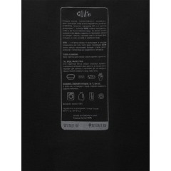 Футболка оверсайз «Мужчина с жемчужной сережкой», черная