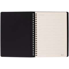 Ежедневник Spring Urban на заказ, недатированный, черный
