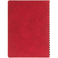 Ежедневник Spring Urban на заказ, недатированный, красный