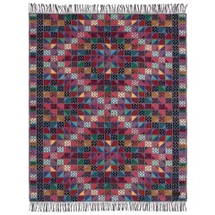 Плед Illinois, бордовый