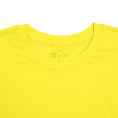 Футболка унисекс T-bolka 140, желтая