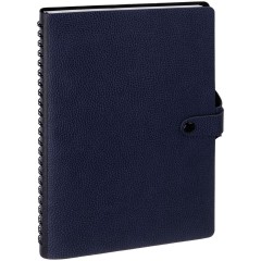 Ежедневник Strep Front на заказ, недатированный, темно-синий