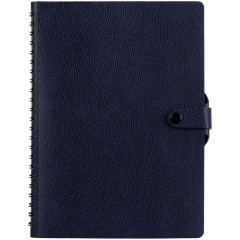 Ежедневник Strep Front на заказ, недатированный, темно-синий