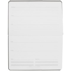 Еженедельник Urban, недатированный, серый