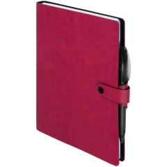 Ежедневник Strep Front на заказ, недатированный, малиновый