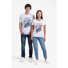 Футболка женская «Смотри вглубь», белая