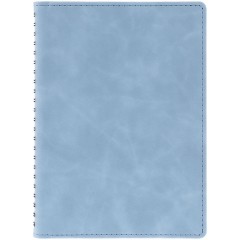 Ежедневник Spring Urban на заказ, недатированный, голубой