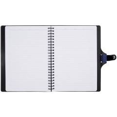 Ежедневник Strep Front на заказ, недатированный, темно-синий