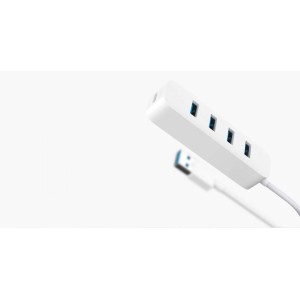 Адаптер сплиттер Xiaomi USB 3.0/USB-C Splitter White (XMFXQ01QM)