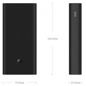 Внешний аккумулятор Xiaomi Mi Power Bank 3 Pro 20000mAh Black (VXN4254GL)