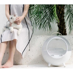 Переноска для кошек Xiaomi Furrytail Tail Life Cat's Moving Castle Cat Bag White