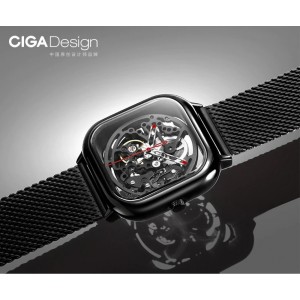 Наручные часы Xiaomi CIGA Design Anti-Seismic Mechanical Watch Wristwatch Silver