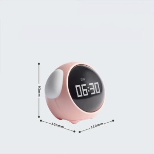 Умный будильник Xiaomi Cute Expression Alarm Clock, Pink