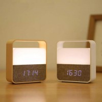 Будильник с ночником Xiaomi Midea Clock Alarm Night Light Elegant, Orange