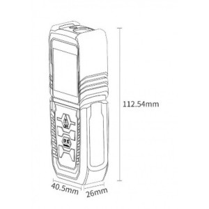Лазерный дальномер Xiaomi AKKU Laser Distance Meter Black (AK302)