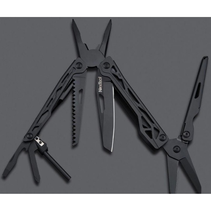 Многофункциональный мультитул Xiaomi NexTool Nato Multifunction Knife Black (KT5024)