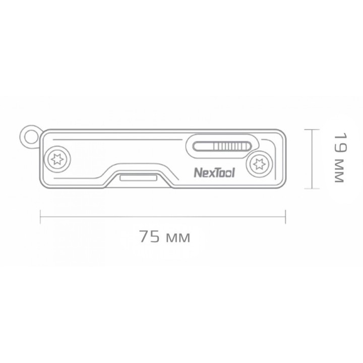 Многофункциональный мультитул Xiaomi NexTool Multifunction Knife, Dark green (NE20098)