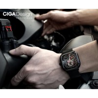 Наручные часы Xiaomi CIGA Design Anti-Seismic Mechanical Watch Wristwatch Silver