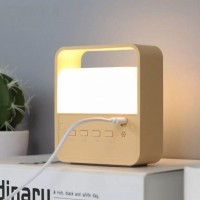 Будильник с ночником Xiaomi Midea Clock Alarm Night Light Elegant, Orange