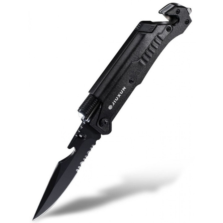 Многофункциональный мультитул Xiaomi Jiuxun Tools Ninety Outdoor Folding Knife 7 in 1 Black