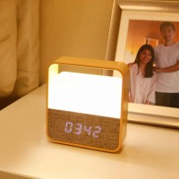 Будильник с ночником Xiaomi Midea Clock Alarm Night Light Elegant, Orange