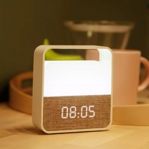 Будильник с ночником Xiaomi Midea Clock Alarm Night Light Elegant, Orange