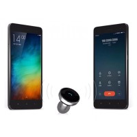 Беспроводное автомобильное зарядное устройство Xiaomi CooWoo Car Bluetooth Headset Silver