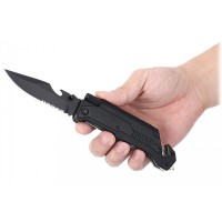 Многофункциональный мультитул Xiaomi Jiuxun Tools Ninety Outdoor Folding Knife 7 in 1 Black