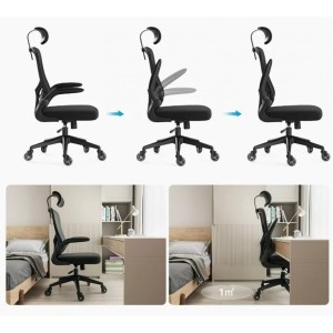 Компьютерное кресло Xiaomi Hbada Ergonomic Double Waist Chair, White (HDNY163WS)