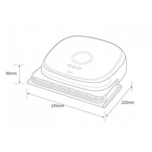 Робот-мойщик полов Xiaomi Bobot Automatic Wiping Robot Black (MIN580)