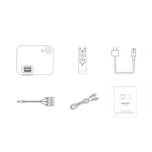 Портативный проектор Xiaomi X1 Universal Projector White (WB-TX1)