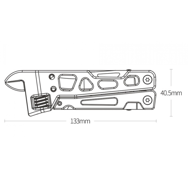 Многофункциональный мультитул Xiaomi NexTool Multifunctional Stainless Steel Silver (KT5023)