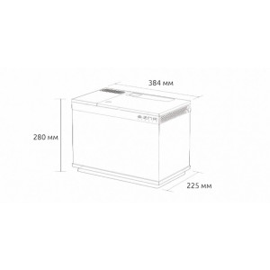 Умный акваферма Xiaomi Geometry Smart Modular Fish Tank Explore Edition 15L (HF-JHYG006)