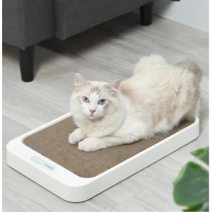 Лежанка для кошек с когтеточкой и весы Xiaomi Homerun Magic Board Pet Scale White (PS15)