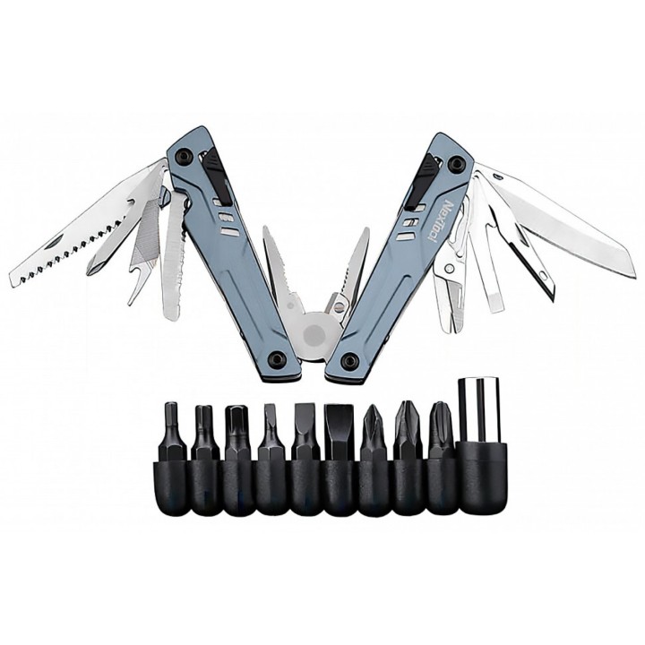 Многофункциональный мультитул 14 в 1 Xiaomi NexTool Sailor Pro Multi-Function Tools Silver (NE20102)