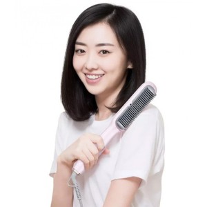 Выпрямитель для волос Xiaomi Yueli Straight Hair Comb Pink (HS-528P)