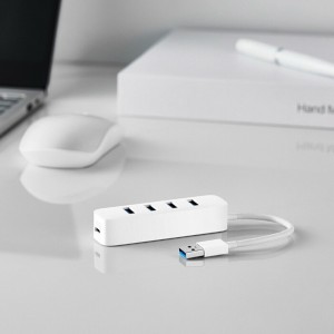 Адаптер сплиттер Xiaomi USB 3.0/USB-C Splitter White (XMFXQ01QM)