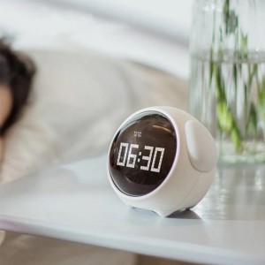 Умный будильник Xiaomi Cute Expression Alarm Clock, Pink