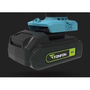 Аккумуляторная дрель-шуруповерт Xiaomi Tonfon Impact Drill 20V Black and blue