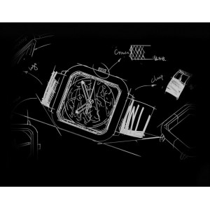 Наручные часы Xiaomi CIGA Design Anti-Seismic Mechanical Watch Wristwatch, Silver