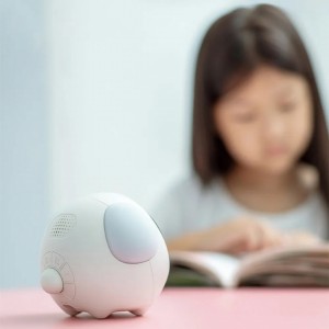 Умный будильник Xiaomi Cute Expression Alarm Clock, Pink