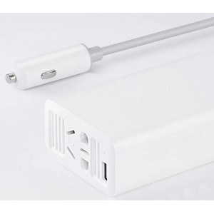 Автомобильное зарядное устройство Xiaomi Zhimi Vehicle Car Inverter 100W White (CZNBQ01ZM)