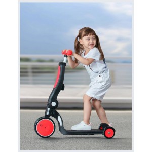 Самокат-беговел 5 в 1 Xiaomi BeBeHoo Deformation Stroller, Blue (DGN5-1)