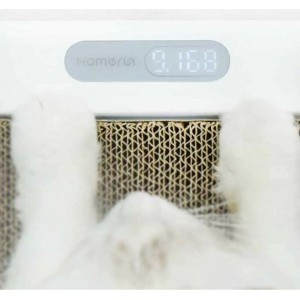 Лежанка для кошек с когтеточкой и весы Xiaomi Homerun Magic Board Pet Scale White (PS15)
